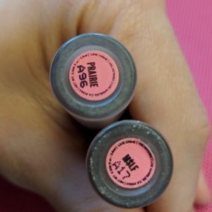 Prairie and M$LF Lime Crime velvetines